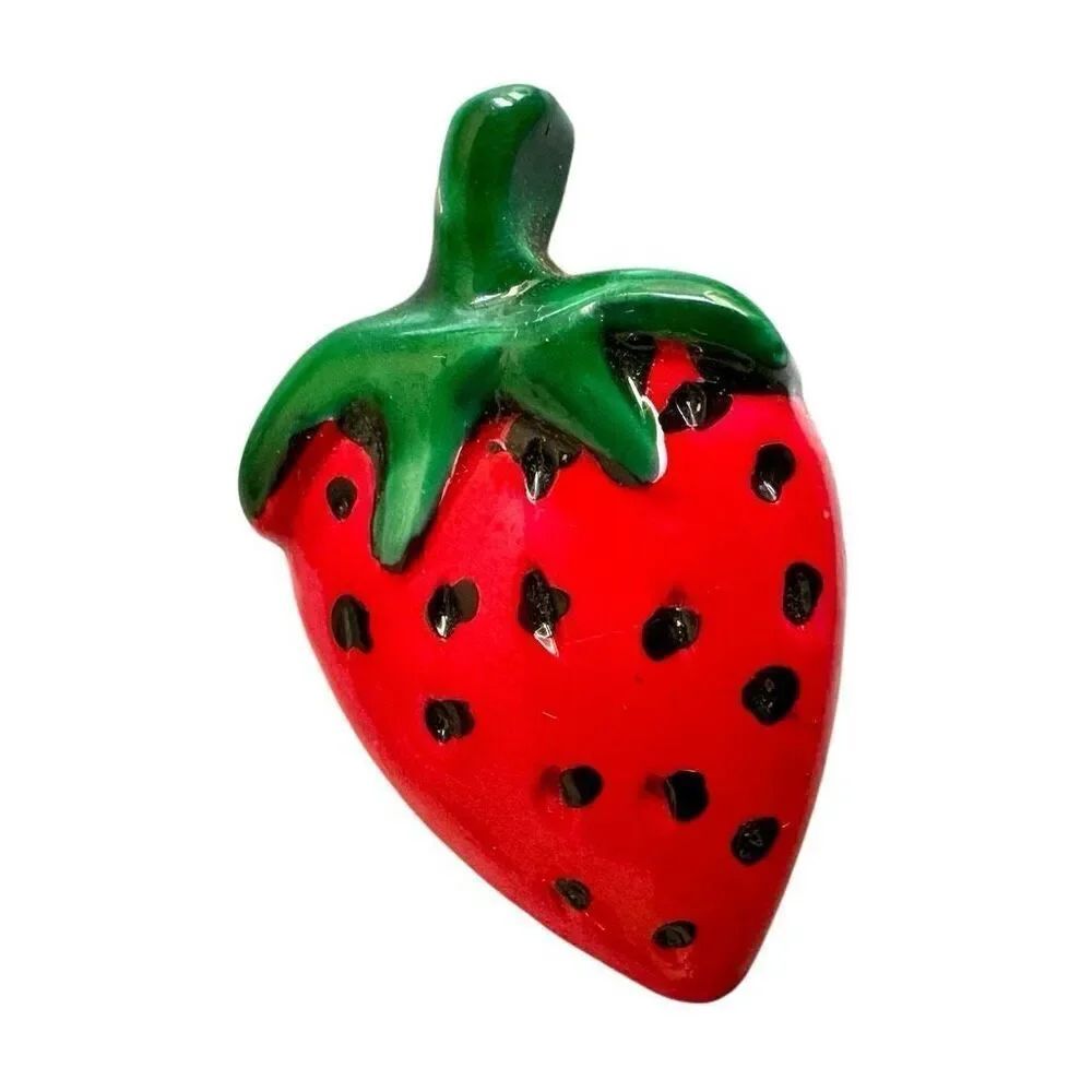 Vintage strawberry pin